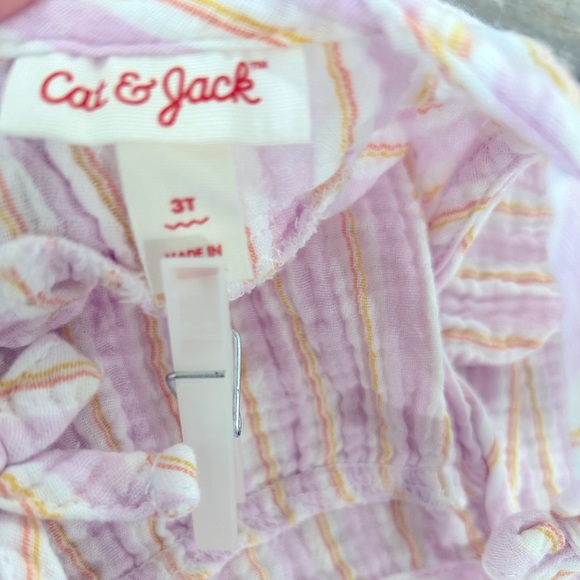 Cat & Jack - Striped Dress Size 3T - Picture 8 of 8
